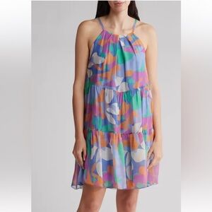 FRUCH The Aneth Abstract Mini Dress Size Medium. B30